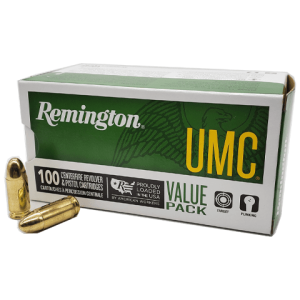 9mm - Remington UMC 115 Grain FMJ Value Pack