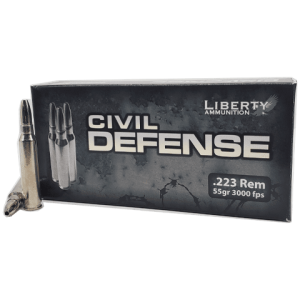 223 Rem - Liberty Ammo 55 Grain Hollow Point - 20 Rounds