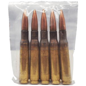 50 Cal BMG - Lake City 5 Round Pack 660 Grain M33 FMJ