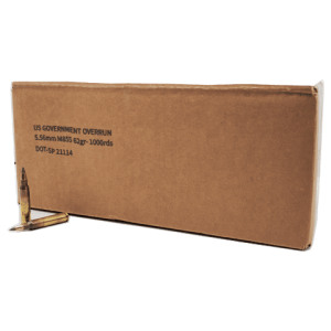 5.56 NATO - U.S. Military Surplus XM855 Green Tip - 1000 Rounds