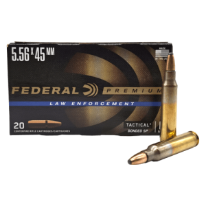 5.56 NATO – Federal Premium Bonded Soft Point – 20 Rounds