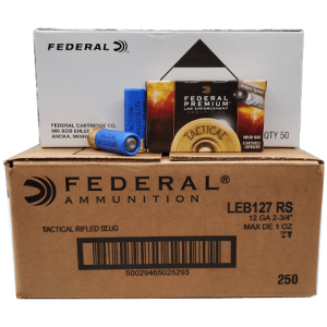 12 Gauge - Federal Premium 2 3/4" 1 oz. Truball Rifled Slug Case