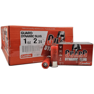 12 Gauge – Lambro 2-3/4″ Guard 1 oz Dynamic Slug – 200 Rounds