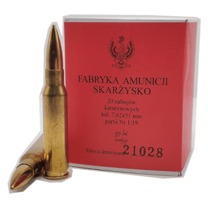 7.62x51 NATO - Mesko Polish Military 147 Grain Full Metal Jacket - 20 Rounds