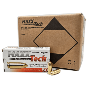 9mm maxx tech luger ammo box