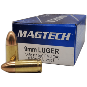9mm - Magtech 115 Grain Full Metal Jacket