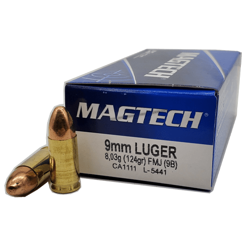 9mm - Magtech 124 Grain Full Metal Jacket