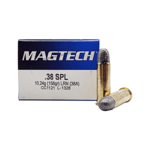 38 Special – Magtech 158 Grain Lead Round Nose – 50 Rounds