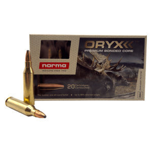 243 Win – Norma 100 Grain ORYX Premium Bonded Core – 20 Rounds