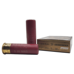 12 Gauge - Federal Premium 3" Copper Plated 000 Buckshot - 5 Rounds