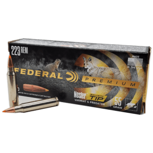 223 Rem - Federal Premium 55 Grain Nosler Ballistic Tip