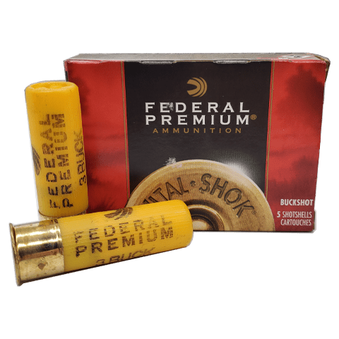 20 Gauge - Federal Vital-Shok #3 Buck 2-3/4" Copper Plated
