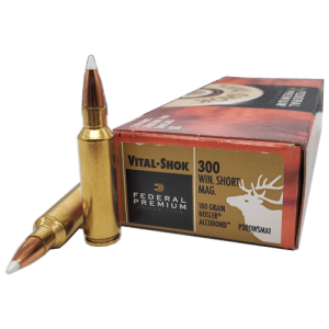300 WSM - Federal Vital-Shok 180 Grain Nosler Accubond