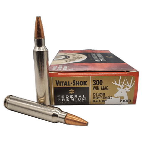 300 Win Mag - Federal Vital-Shok 150 Grain Bonded Bear Claw