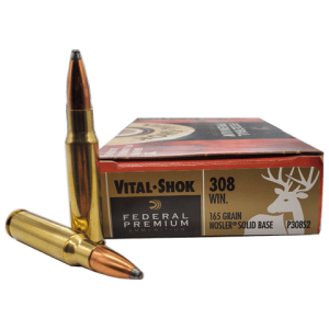 308 Win - Federal Vital Shok 165 Grain Nosler Soft Point