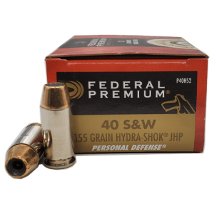 40 S&W - Federal Hydra-Shok 155 Grain JHP