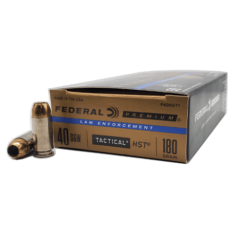 40 S&W - Federal HST LE 180 Grain JHP - 50 Rounds