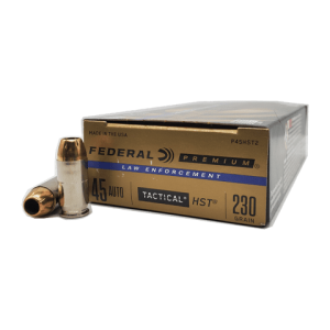 45 Auto - Federal Premium LE 230 Grain HST - 50 Rounds