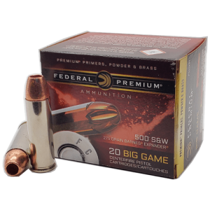 500 S&W - Federal Premium Big Game 275 Grain Barnes Expander - 20 Rounds