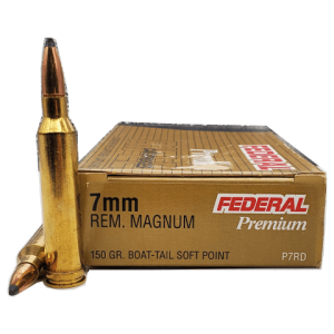 7mm Rem Mag - Federal 150 grain Premium Soft Point