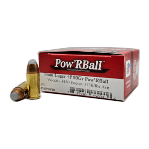 corbon 9mm powrball ammunition