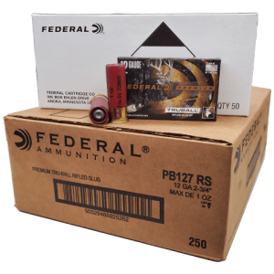 12 Gauge - Federal Premium 2 3/4" 1 oz. Truball Rifled Slug HP Case