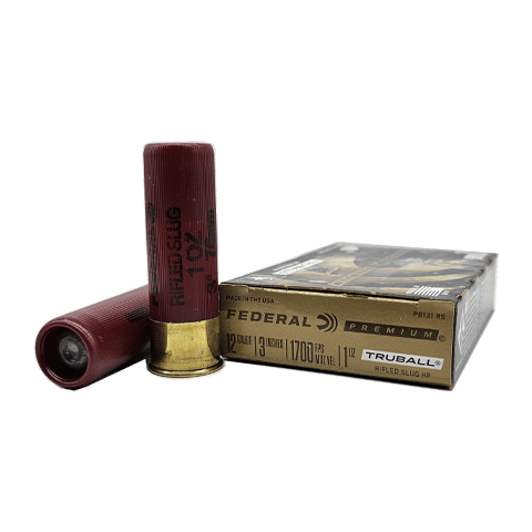 12 Gauge – Federal Premium 3″ 1 oz. Truball Rifled Slug HP – 5 Rounds