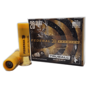20 Gauge - Federal 3" Truball 3/4 oz Rifled Slug - 5 Rounds