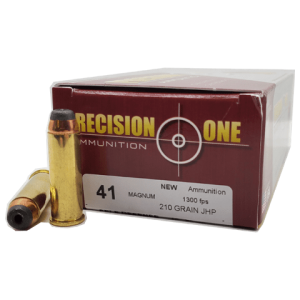 41 Magnum - Precision One 210 Grain Jacketed Hollow Point - 50 Rounds