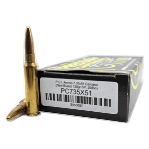 7.35 X 51 Carcano - Precision Cartridge Inc 128 Grain Full Metal Jacket