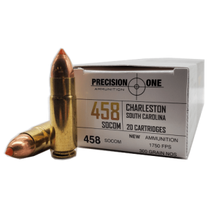 458 Socom - Precision One 300 Grain Nosler Ballistic Tip - 20 Rounds