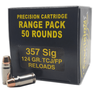 357 Sig - Remanufactured Precision Ctg Inc 124 Grain Total Copper Jacket - 50 Rounds