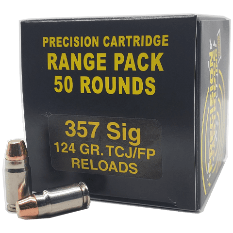 357 Sig - Remanufactured Precision Ctg Inc 124 Grain Total Copper Jacket - 50 Rounds