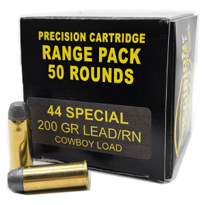 44 Special - Reman Precision Ctg Inc 200 Grain LRN Cowboy Load - 50 Rounds