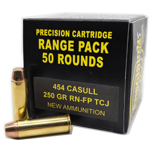 454 Casull - Precision Ctg Inc 250 Grain RNFP TCJ - 50 Rounds