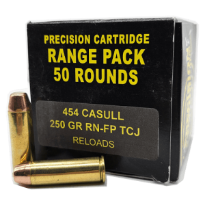 454 Casull - Remanufactured Precision Ctg Inc 250 Grain RNFP TCJ - 50 Rounds
