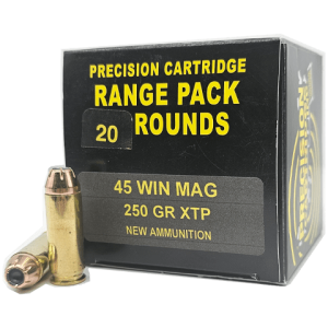 45 win mag precision cartridges box