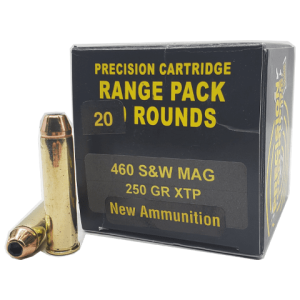 460 S&W Mag - Precision Ctg Inc 250 Grain XTP Hollow Point - 20 Rounds