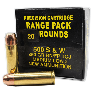 500 S&W - Precision Ctg Inc 350 Grain Total Copper Jacket - 20 Rounds