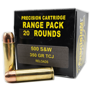 500 S&W precision cartridge ammo box for sale