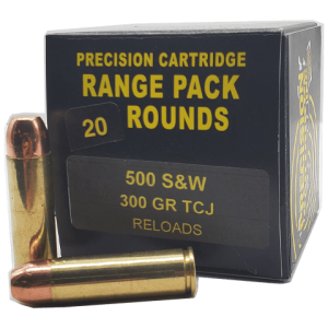 500 S&W - Remanufactured Precision Ctg Inc 300 Grain Total Copper Jacket - 20 Rounds
