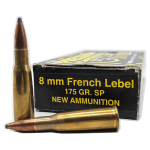 8mm Lebel - Precision Cartridge Inc 175 Grain Soft Point