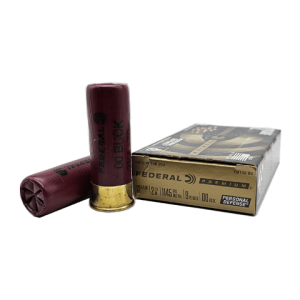 12 Gauge – Federal 9 Pellet PD13200 Flite Control Buckshot – 5 Rounds