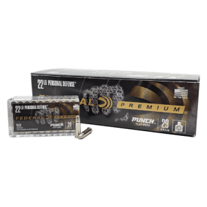 22 Long Rifle – Federal Premium Punch 29 Grain NPFN – 500 Rounds