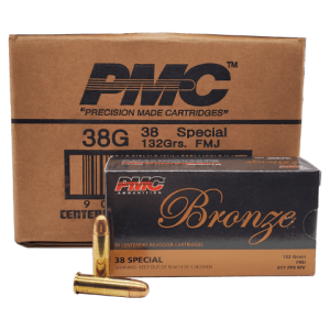 38 Special - PMC Bronze 132 Grain FMJ Case