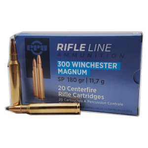 300 Win Mag - PPU 180 Grain Soft Point - 20 Rounds