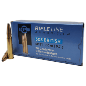 303 British - PPU Rifle Line 150 Grain Soft Point - 20 Rounds
