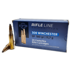 308 win PPU centerfire rifle line rounds