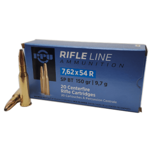 7.62x54R - PPU Rifle Line 150 Grain Soft Point