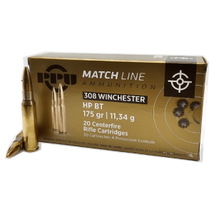 308 win PPU boat tail cartridge box